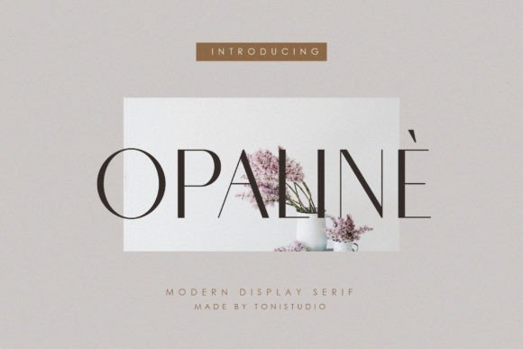 Discovering Opaline: A Modern Typeface for High-End Design