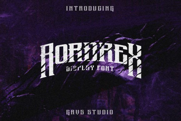 Grvs Rorarex Sport and Esport: A Dynamic Font for Modern Branding