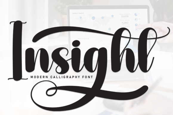 Insight: A Handwritten Font That Brings Elegant Flow to Your Designs